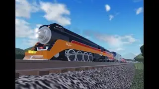Southern Pacific 4449 chase on the Excursion Train