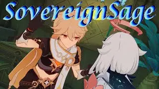 Genshin Impact: Aether Shocks Cyno & Tighnari As He Trolls Paimon Lol | Aether Version