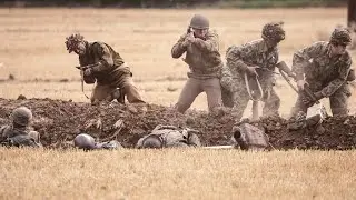 Victory show 2025 Saturday reenactment battle (helmet camera)