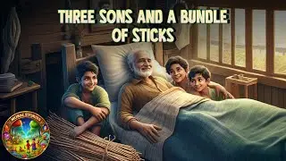 Three Sons and Bundle of Sticks | English Moral Story | Kids Story in English | Educational Story