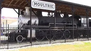 1929 Georgia Northern Railway 2-8-2 No. 105, Moultrie, GA, March 2024