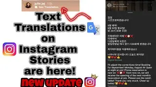 Text Translations on Instagram Stories and Posts are here! without any app | Insatagarm New feature