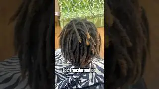 Loc Transformation! #godblessings #loctransformation #locretwist #AmarieL