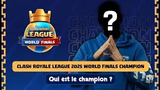 Clash Royale League 2025 World Finals champion#clashroyale #gaming #challenge #championsleague #game