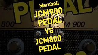 Marshall JCM900 VS JCM800 PEDAL #marshall #jcm #guitar #pedalboard #guitarpedals #guitareffects