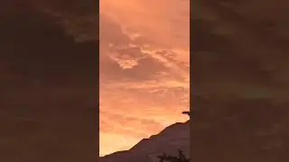 #sunset #mountains #nature