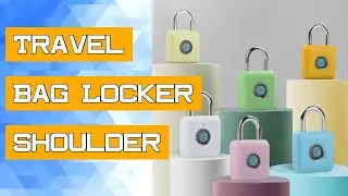 Travel Bag Locker Shoulder Bag Smart Anti-theft Mini Bluetooth Padlock Dormitory Home Secuiry Cabine
