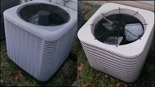 2015 Ruud Achiever RP14 & 2005 Nordyne Heat Pumps | Defrost Cycles (Steam Show)