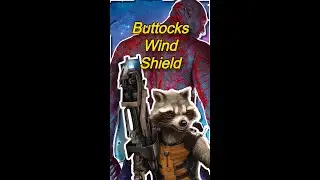 Rocket asks Drax to use his Butt as a Wind shield - guardians of the galaxy#shorts