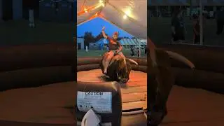 Rodeo time on the bull.  Did I beat my brother and Dad's times? Go find out. #enjoylife #bullriding