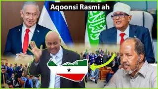 DEG DEG Ciro oo Farxad la Ooyay Markii La Aqoonsaday Somaliland Safarka Talaabiib DF oo ka Naxday in
