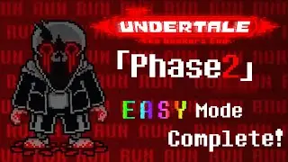 BH! UnderTale The Hackers End [VHS! Sans] Phase 2 by Bosshim Easy Mode Complete![UndertaleAU].mp4