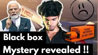 ✈️Air India flight crash | Black box | 