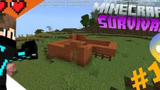 My Survival series part 1 but I not build a house 