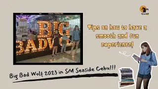 BIG BAD WOLF 2023 CEBU | BOOK HAUL REVEAL | TIPS FOR A SMOOTH BOOK HAUL EXPERIENCE!!!