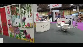 NEC Birmingham, Corporate Exhibition Cocktail Bar Hire - Flirtina Events