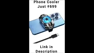 Phone Cooler For Gaming  #phone #accessories #bgmi #gaming