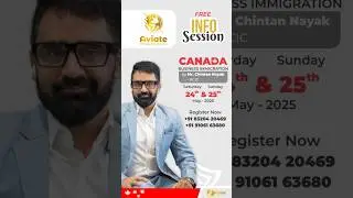 Join our FREE Info Session on Canada Business Immigration #canadavisa