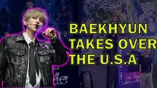 EXO&rsquo;s Baekhyun Shuts Down the U.S. | Reverie Tour Numbers Are INSANE