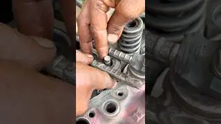 valves spring lock adjustment #valve #short #engine #shortsviral #trending