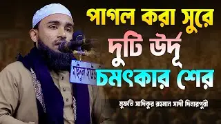 পাগল করা সুরে দুটি উর্দূ চমৎকার শের ৷ মুফতি সাদিকুর রহমান সাদী দিনারপুরী