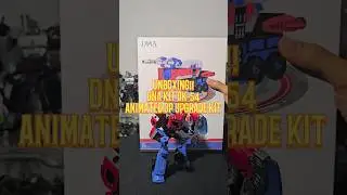 Unboxing DNA KIT DK-54 Optimus Prime Legacy Animated Universe!! #optimusprime #transformers #fyp