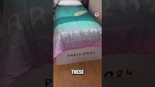 What&rsquo;s up with the beds at the Olympics? Are they really made of cardboard? 📦🛏️😱 #Olympics#Paris2024