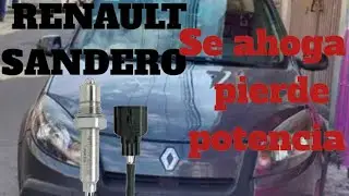 RENAULT SANDERO ,pierde potencia,sensor de oxigeno