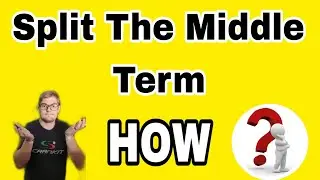 Factorisation// How to split the middle term//Factor theorem //Middle Factor Theorem//Mathematics 📐