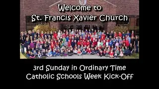 St. Francis Xavier Catholic Church, Sunday, January 25th,  2026 9:30AM