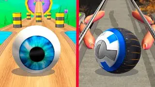 Epic Race Level Reverse VS Portal Run Reverse Going Balls - SpeedRun Gameplay iOS Android (Part 2)