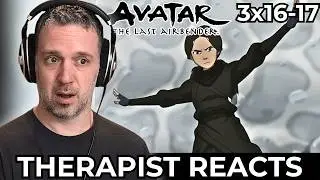 Therapist REACTS to Avatar the Last Airbender 3x16-17 | Southern Raiders | Ember island Players |