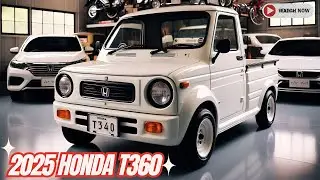 Возвращение легенды! Honda T360 2025 года &mdash; сочетание современного и классического стилей &mdash; обзоры
