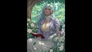 Elf character - Digital painting part1