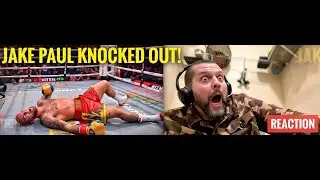 JAKE PAUL GETS KNOCKED OUT!! 😱💥 My INSANE Live Reaction