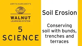 5 Science - Soil Erosion - Conserving soil with bunds trenches and terraces