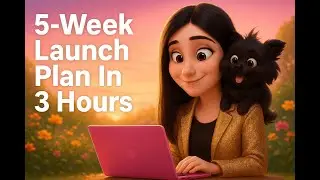 AI for Digital Product Launches: My 5-Week Launch Plan And Content Workflow