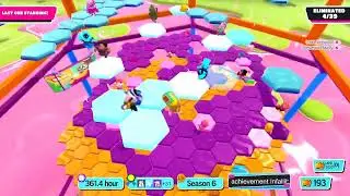 😶 I win an April Fool 40 Players Hex-a-gone || Fall Guys