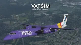 X-Plane 11 | FlyBe Q400 | EGHH ✈ EGHI ✈ EGHH | Orbx TrueEarth Great Britain | VATSIM