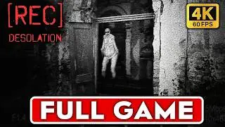 [REC] DESOLATION | Full Game Movie | Longplay Walkthrough Gameplay | No Commentary | HORROR GAME