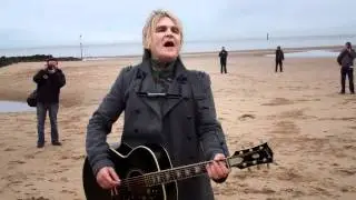 Mike Peters Gathering 20 on Prestatyn Beach 29 01 12