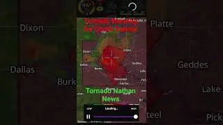 7-28-25 #Tornado #Warning for #South Dakota by Storm Chaser Nathan Hester #weather #news #nature
