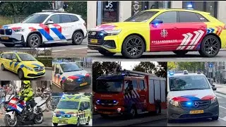 [Luidspreker] [Versneller] Police, Ambulance and Fire-Rescue Responding in the Netherlands!