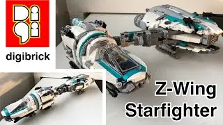 Lego Z-Wing Update - Now drops bombs!