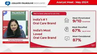 Colgate-Palmolive India Limited - Analyst Meet: May 2024