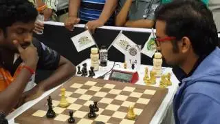 Adhiban shows good technique in rook endgame