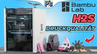 Bambu Lab H2S Druckqualit&auml;t im Check! ✅ Besser als der Snapmaker U1?