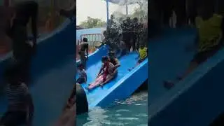 water park hot summer