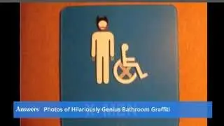 Photos of Hilariously Genius Bathroom Graffiti
