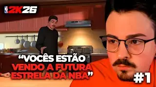 SPIDER JOGA: IN&Iacute;CIO DO MY CAREER NO NBA 2K26 #1 | Cortes do SpiderKong